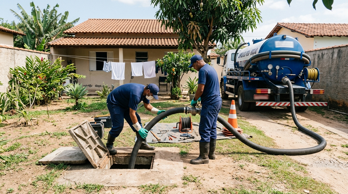Manutenção de Fossa em Salvador‑BA